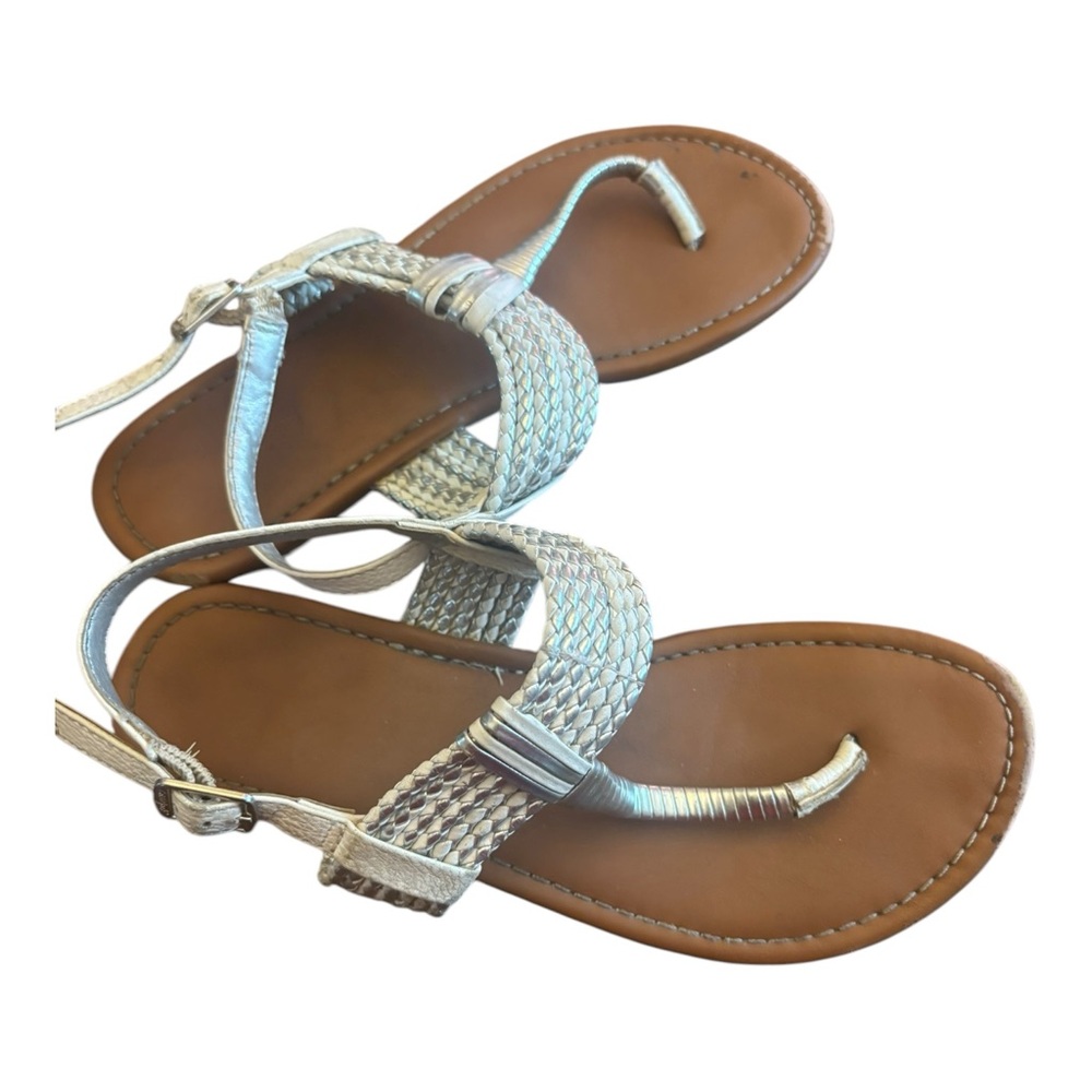 Stylish Silver Sandals
